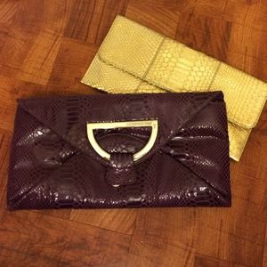 Purple and gold clutch Bundle
