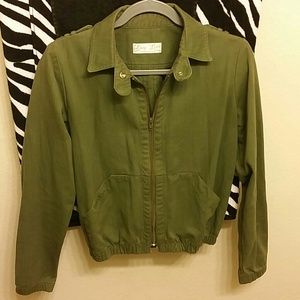 Olive green jacket