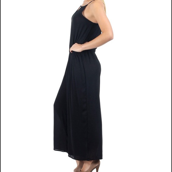 🚫Sold🚫Gorgeous Black Jumpsuit - Picture 2 of 3