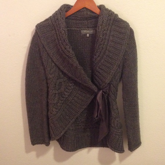Wrap sweater