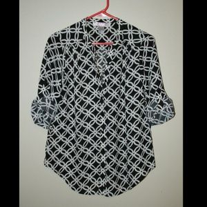 Francescas black and white bold print