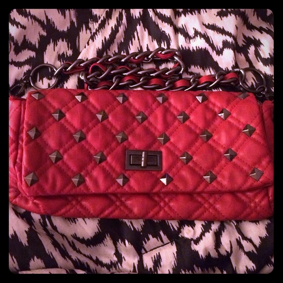 Sold 💋💋Red Handbag💋💋 ✨Gifted ✨ - Picture 1 of 2