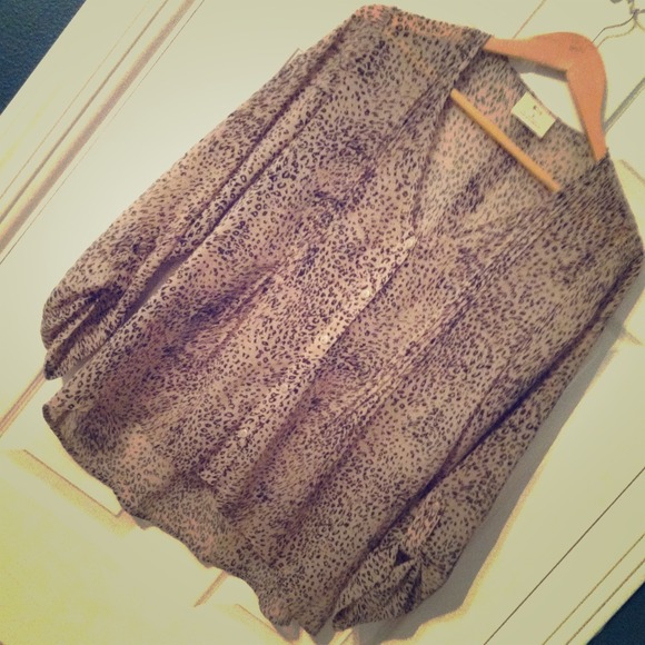 Pins and needles blouse