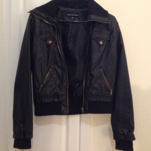 Black Pleather Jacket