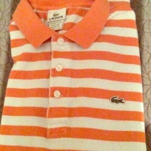 Men's Lacoste striped Polo