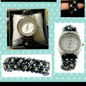 Strada Watch w/ Austrian Crystals