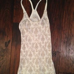 Beaded Miss Me Razorback Tank Top