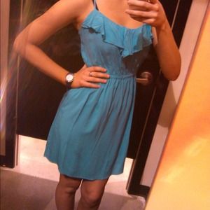 Blue dress, also have in black!!