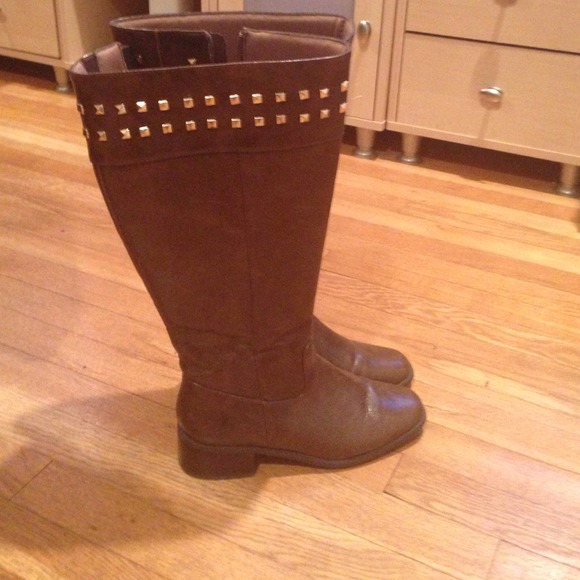 REAL BROWN LEATHER BOOTS