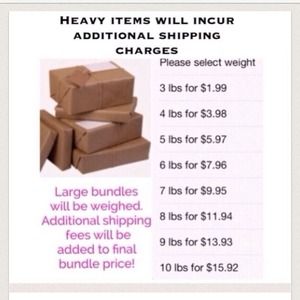 IMPORTANT SHIPPING INFO