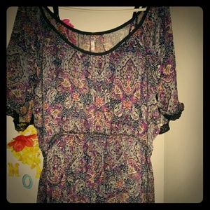 Sheer dress lil tiny black dress underneath