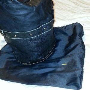 Authenic Fendi bucket style purse