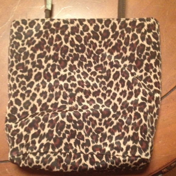 Animal print purse
