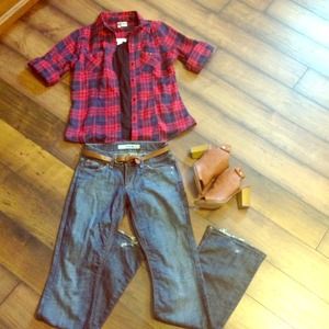 Joes jeans. Flare in a dark wash