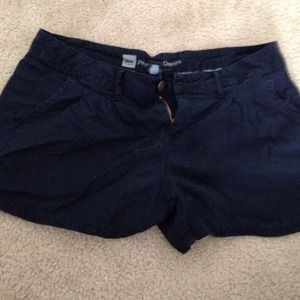 Navy blue khaki shorts