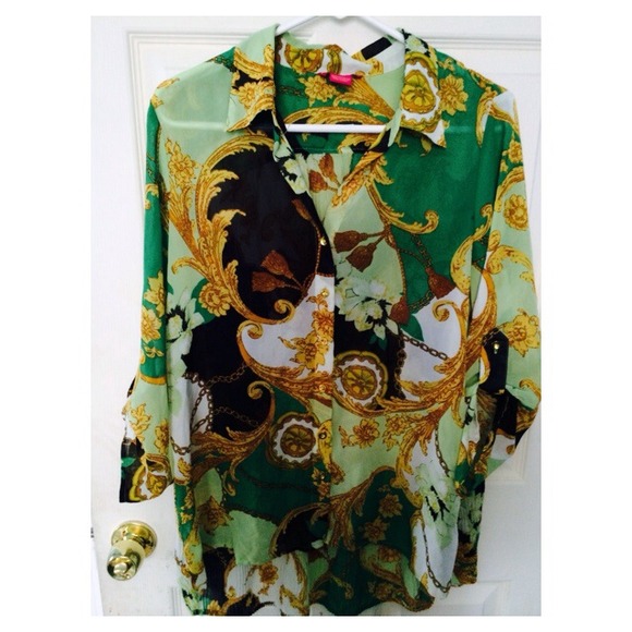 Nice green chain shirt