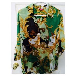 Nice green chain shirt