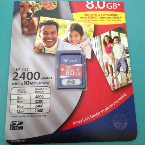 Walgreens Accessories Memory Card 8 Gb Poshmark