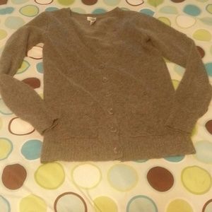 Gray cardigan