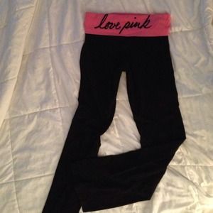 ✨Bundled✨Victoria's Secret PINK yoga pants!