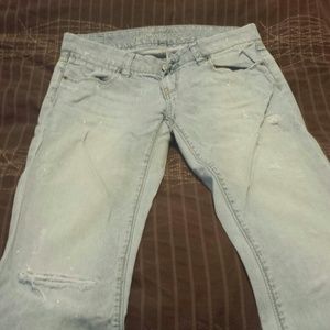American Eagle distressed jeans