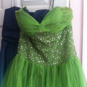 185$ prom dress, princess style/sweet heart neck