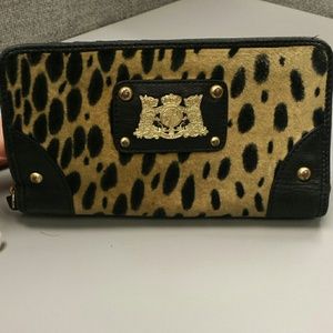 Juicy couture leopard wallet
