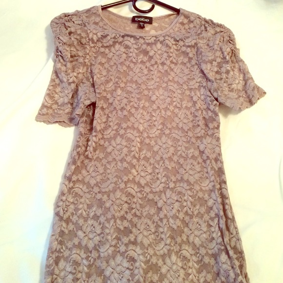 Bebe lace top