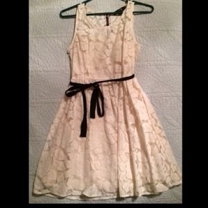 White Floral Dress