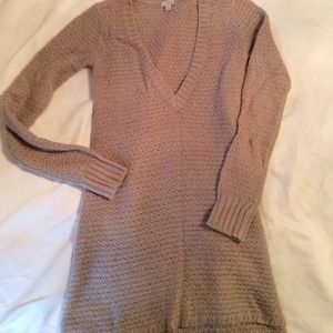 Long chunky sweater!
