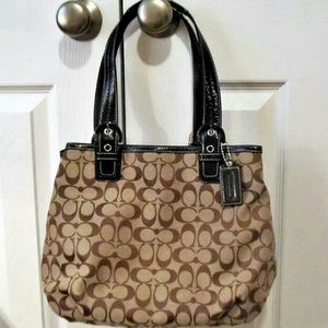 AUTHENTIC COACH HANDBAG BROWN NWT