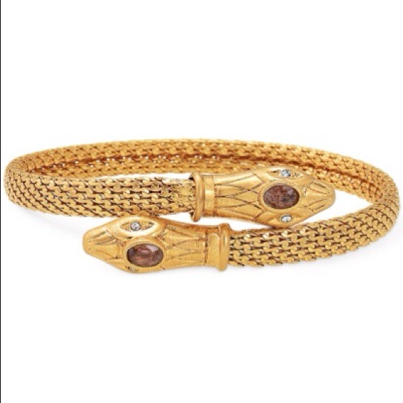 Stella & Dot Jewelry - ⭐️BUNDLED⭐️Stella & Dot Gold Serpent Bangle