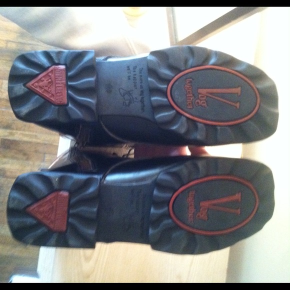 Lace-up genuine leather boots by Vog - Picture 3 of 4