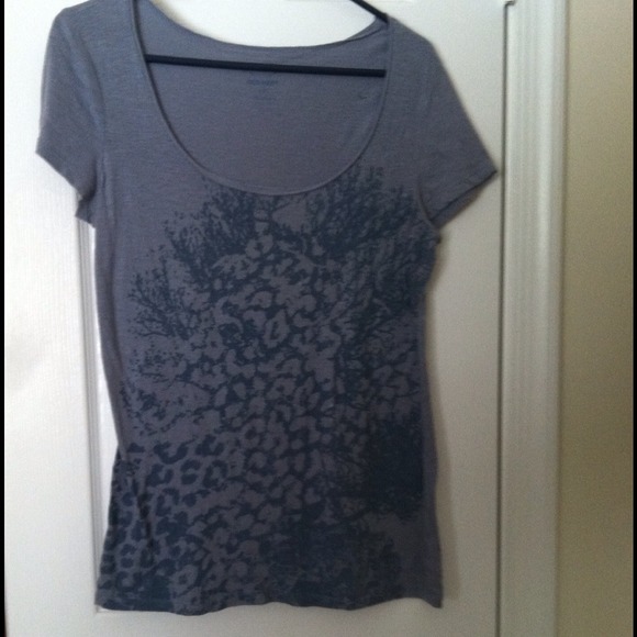 Faded Blue Graphic Shirt