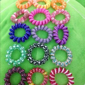 Colorful rubber bands