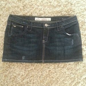 Hollister denim skirt sz 3