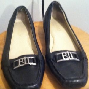 Ralph Lauren black flats