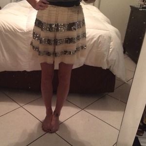 Free People sequined skirt