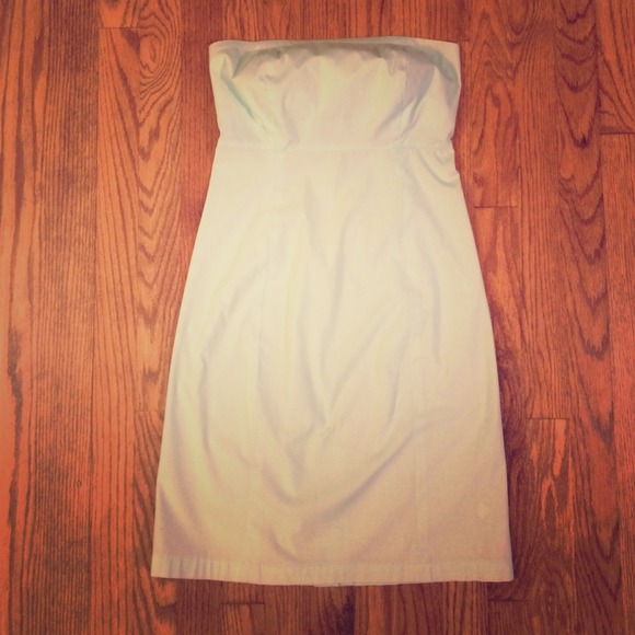 GAP Dresses & Skirts - Gap Light Blue Strapless Summer Dress!