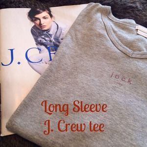 PRICE REDUCED!! Long sleeve J. Crew v-neck tee