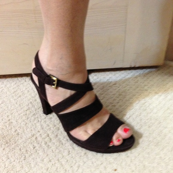 Dark brown Suede Shoes