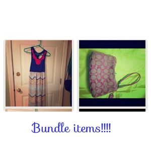 Bundle items for sale
