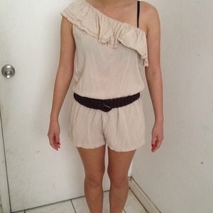 Cream colored romper