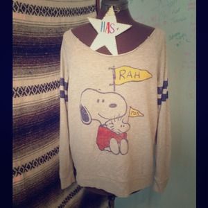 snoopy sweater forever 21