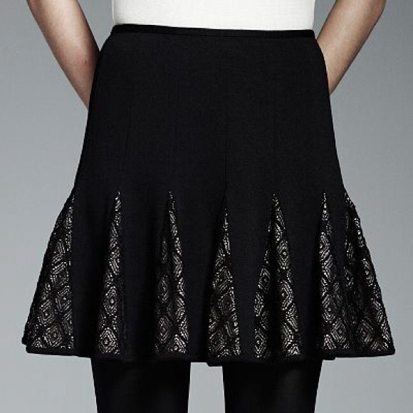 Catherine Malandrino for Kohl's ponte knit skirt