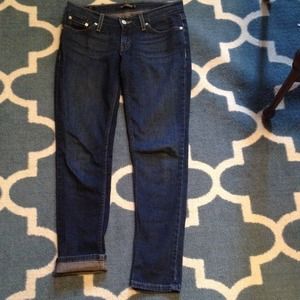 524 LEVIS Straight Leg Blue Jean