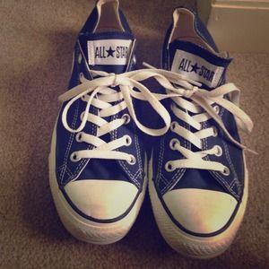 Navy Blue Converse