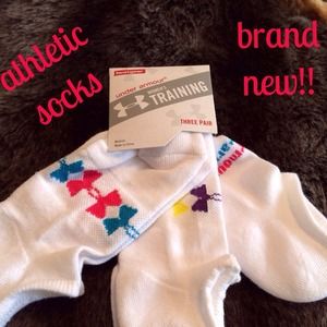 Brand new Under Armour training socks - 3 pair