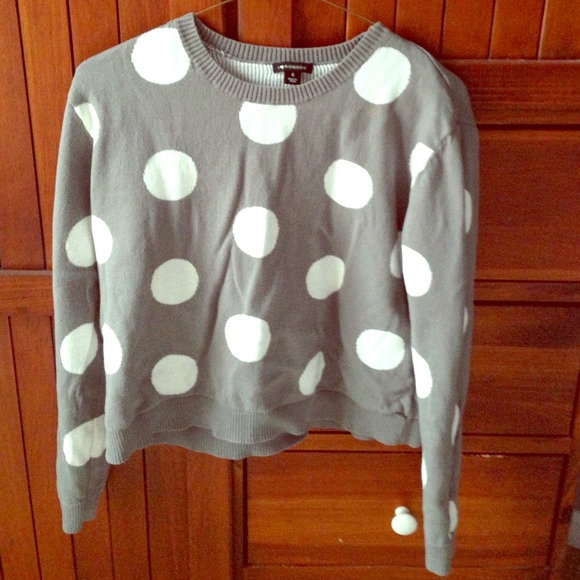 I Heart Ronson Polka Dot Sweater