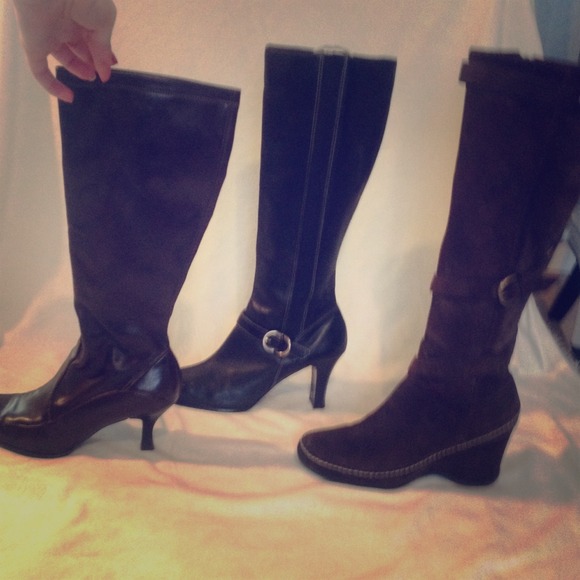 Bundle of three pairs of boots!